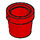 LEGO Red Bucket 1 x 1 x 1 Small (95343)