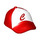 LEGO Red Cap with Short Curved Bill with &#039;C&#039; (93219 / 93361)