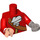 LEGO Red Captain Hook Minifig Torso (973 / 10895)