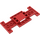 LEGO rouge Auto Base 4 x 10 x 0.67 avec 2 x 2 Open Centre (4212)
