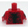 LEGO Red Carnage with Short Appendages Minifig Torso (973 / 88585)