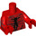 LEGO Red Carnage with Short Appendages Minifig Torso (973 / 88585)