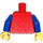 LEGO Red Castle Crusader Axe Torso (973)