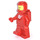 LEGO Rood Classic Ruimte astronaut minifiguur