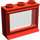 LEGO Red Classic Window 1 x 3 x 2 with Fixed Glass and Long Sill