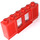 LEGO Rojo Classic Ventana 1 x 6 x 2 con Shutters (Tipo antiguo) Borde extendido con vidrio