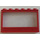 LEGO Red Classic Window 1 x 6 x 3 with Fixed Glass