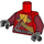 LEGO Red Climber Kai Torso (973 / 76382)