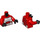 LEGO Red Commander Fox Minifig Torso (973 / 76382)