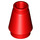 LEGO Red Cone 1 x 1 with Top Groove (28701 / 59900)