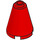 LEGO Red Cone 2 x 2 x 2 (Open Stud) (3942 / 14918)