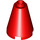 LEGO Red Cone 2 x 2 x 2 (Open Stud) (3942 / 14918)