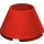 LEGO Red Cone 4 x 4 x 2 Hollow (4742)