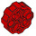 LEGO rouge Connecteur Rond avec Épingle et Essieu des trous (31511 / 98585)