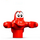LEGO rouge Crabe avec Gros Yeux avec Eyebrows (92020)