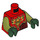 LEGO rot Cragger mit Armor Minifig Torso (973 / 76382)