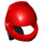 LEGO Red Crash Helmet with Black Ponytail (36293)