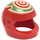 LEGO Red Crash Helmet with Bullseye (2446 / 62687)