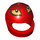 LEGO Red Crash Helmet with Eyes (2446 / 102379)
