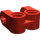 LEGO Rood Kruis Blok 2 x 2 Split (As / Twin Pin) (41678)