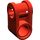 LEGO rouge Traverser Bloquer 90° 1 x 2 (Essieu/Épingle) (6536 / 40146)