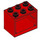 LEGO rot Schrank 2 x 3 x 2 mit versenkten Bolzen (92410)