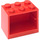 LEGO Rood Kast 2 x 3 x 2 met volle noppen (4532)