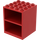 LEGO Red Cupboard 4 x 4 x 4 Homemaker  without Door Holder Holes