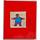 LEGO Red Cupboard Door 4 x 4 Homemaker with Man Sticker