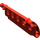 LEGO rot Gebogen Panel 11 x 3 mit 2 Stift Löcher (62531)