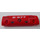 LEGO Red Curved Panel 11 x 3 with 2 Pin Holes with 8-077, Access Panels and Atlantis Logo (Left) Sticker (62531)