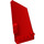 LEGO rouge Incurvé Panneau 17 La gauche (64392)