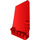 LEGO Red Curved Panel 18 Right (64682)