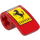 LEGO Rouge Incurvé Panneau 2 x 1 x 1 avec Ferrari logo (78697 / 89679)