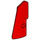 LEGO rouge Incurvé Panneau 22 La gauche (11947 / 43500)