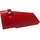 LEGO Red Curved Panel 3 Left (64683)