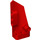 LEGO rouge Incurvé Panneau 3 La gauche (64683)