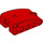 LEGO rouge Incurvé Panneau 5 x 3 x 2 Faisceau (80285)