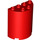 LEGO Red Cylinder 2 x 4 x 4 Half (6218 / 20430)