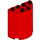 LEGO Red Cylinder 2 x 4 x 4 Half (6218 / 20430)