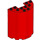 LEGO Red Cylinder 3 x 6 x 6 Half (35347 / 87926)