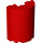 LEGO rouge Cylindre 3 x 6 x 6 Demi (35347 / 87926)