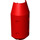 LEGO Red Cylinder 6 x 3 x 10 Half with Taper and Four Pin Holes (57792)