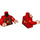 LEGO Rood Dani Dennison Minifig Torso (973 / 76382)