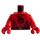 LEGO Rosso Daredevil Minifigure Busto (973 / 76382)