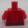 LEGO Rood Daredevil Minifig Torso (973 / 76382)