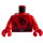 LEGO rot Daredevil Minifig Torso (973 / 76382)