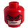 LEGO rot Daredevil Minifigure Kopf (Einbau-Vollbolzen) (3626 / 77243)