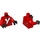 LEGO Red Darth Maul in Santa outfit Torso (973 / 76382)