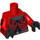 LEGO Red Darth Maul with Mechanical Legs Torso (973 / 88585)